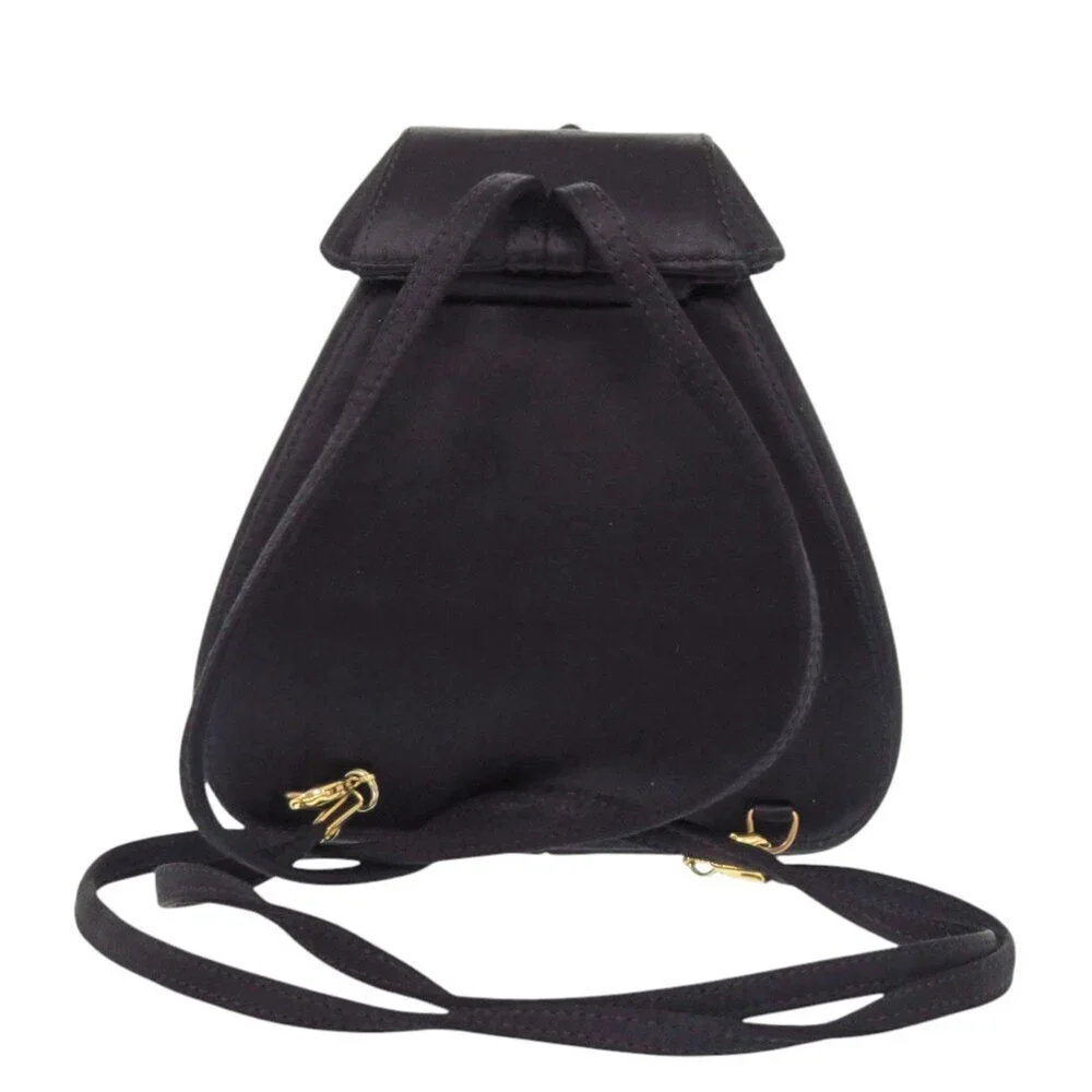 GUCCI Authentic Black Horsebit Backpack
